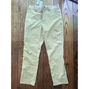 Patagonia Women’s Khaki Tan Roll Up Quandary Pants Size 8 Hiking Outdoors Pocket
